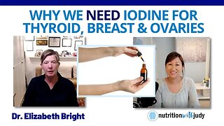 Why We Need Iodine for Thyroid, Breast & Ovaries - Dr. Elizabeth Bright