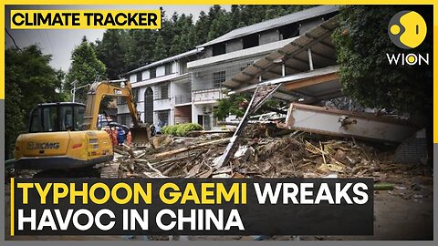 Typhoon Gaemi: At least 12 dead after landslide hits village in south east China | WION | VYPER ✅