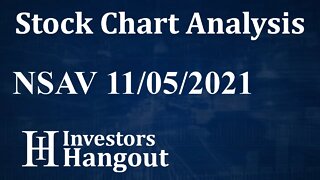 NSAV Stock Chart Analysis Net Savings Link Inc. - 11-05-2021