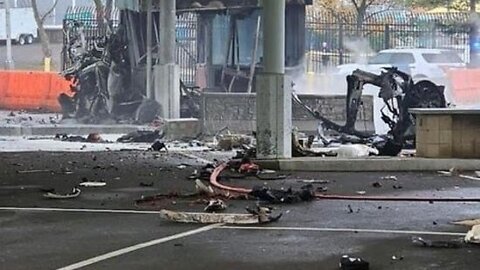 🚨BREAKING: Rainbow Bridge Car explosion on US-Canada border was attempted terrorist attack