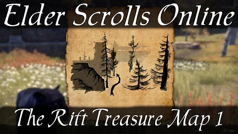 The Rift Treasure Map 1 [Elder Scrolls Online ESO]