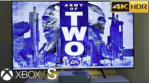 Army of Two (2008) - Teste no (Xbox Series S) Gameplay [TV 4K Qled HDR] 60FPS