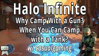 Halo Infinite: Why Camp With a Gun When You Can Camp With a Tank