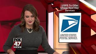 USPS to offer cheap next day weekend services
