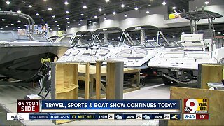 Travel, Sports & Boat Show continues today