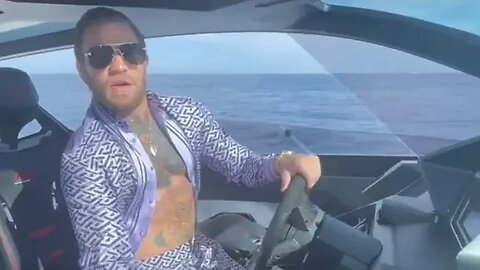 Conor Mcgregor yachting with the Fertitta’s