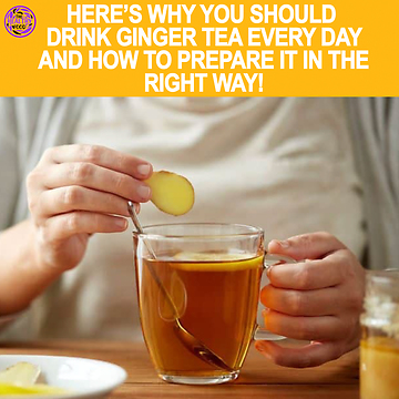 Why you should drink ginger tea every day