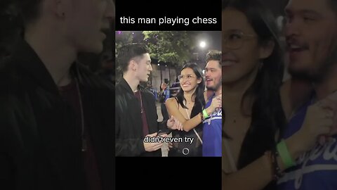 this man is playing chess with this relationship
