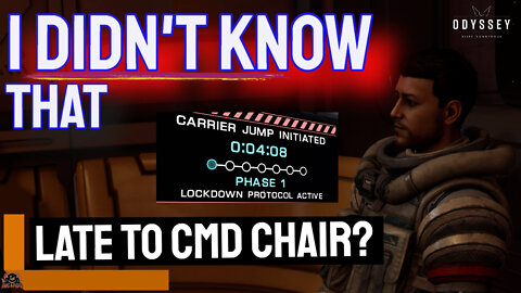 Manhandled to your Command Chair // I did not know that Elite Dangerous