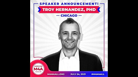 Chicago #M4M4ALL Rally Guest Speaker Troy Hernandez, PHD