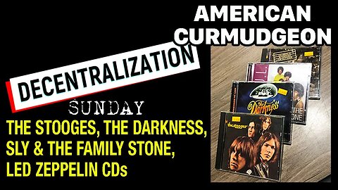 DECENTRALIZATION SUNDAY : The Stooges, The Darkness, Sly & The Family Stone, and Led Zeppelin CDs!