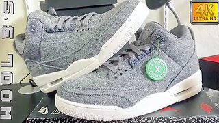 AIR JORDAN 3 RETRO "WOOL" | $110 🔥 StockX Unboxing & Review + TheRemade