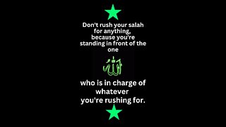 Don't rush your salah for anything || #quotes #viral #life #shorts #trending #motivation #lifequotes