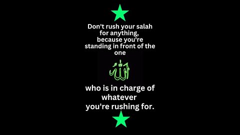 Don't rush your salah for anything || #quotes #viral #life #shorts #trending #motivation #lifequotes