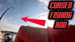 We Got The BAD LUCK Off This Fishing Rod! #pondfishing #fishing #youtube