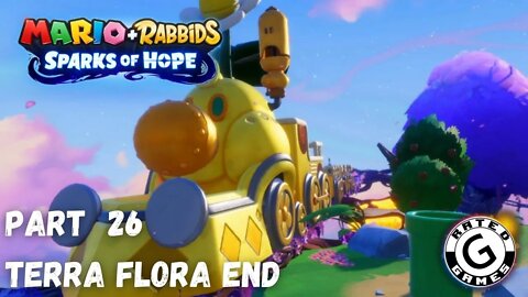 Mario + Rabbids Sparks of Hope Gameplay - No Commentary Walkthrough Part 26 - Terra Flora End