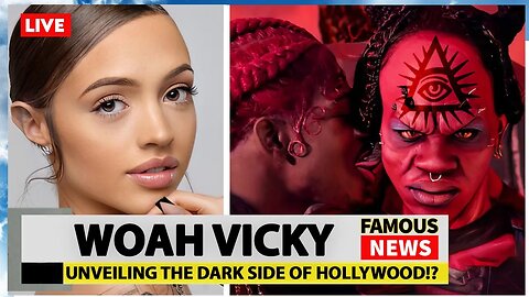 Woah Vicky Exposes The Illuminati in Hollywood | Famous News