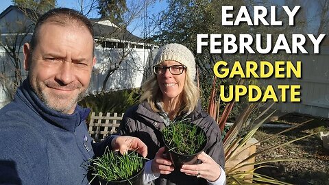 Early February Garden Update and Mini Tour 🌿