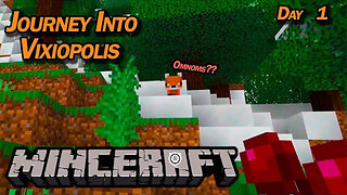 Journey Into Vixiopolis | Minecraft [PS5 Minceraft] (Day 1)