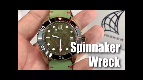 The Wreck automatic watch SP-5051-02 by Spinnaker Watches review and giveaway