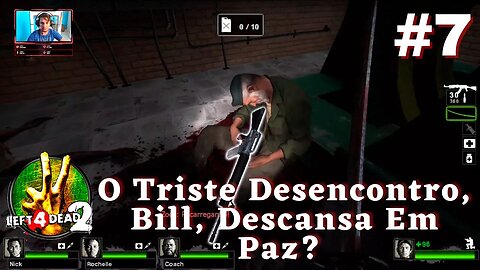 Left4Dead2: Episódio7- A Passagem, Porto/ Bill Cigarro Solto Conserta Geradores No Céu 😭😭😭 Gameplay