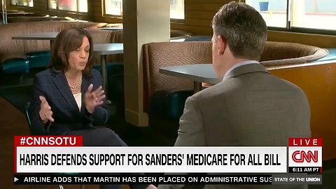 Kamala Harris says she supports illegal immigrants getting free healthcare