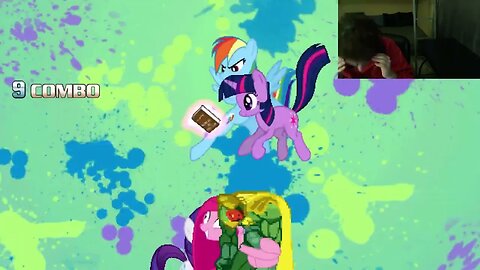 My Little Pony Characters (Twilight Sparkle, Rainbow Dash, And Rarity) VS Vision In An Epic Battle