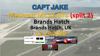 CAPT JAKE racing the Maserati MC12 GT1 | Brands Hatch | 2Old4Forza Club and GTP | SRS