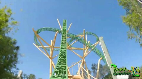 Busch Gardens Tampa Cheetah Hunt 4K POV