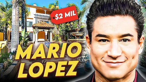 Mario Lopez | House Tour | $6.5 Million Glendale Mansion & More