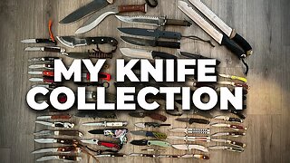 Every Knife I Own in Under 30 Minutes | Knife Collection Overload!