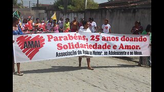 AMAI comemora 25 anos de fundação com desfile em Conceição do Jacuípe