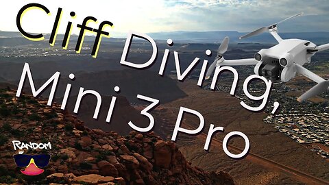 Cliff Diving DJI Mini 3 Pro - How High Can It Go?