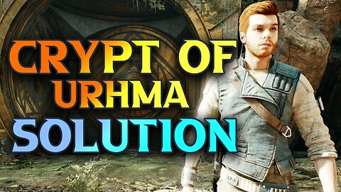 How To Open The Crypt Of Urhma Puzzle Solution - Jedi Survivor