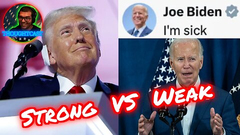 Trump Speech shows his STRENGTH. Biden weakness might cost him the nomination TC 7/19/24