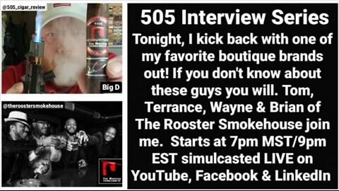Interview with Tom, Terrance, Wayne & Brian of The Rooster Smokehouse