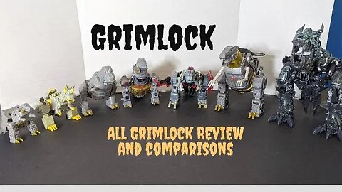 Grimlock, King of the Dinobots! A Review of All of My Grimlock Dinobot Figures Rodimusbill Special