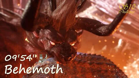 Behemoth (09'54'') | Insect Glaive | Monster Hunter World: Iceborne | "Sub 10 Challenge"