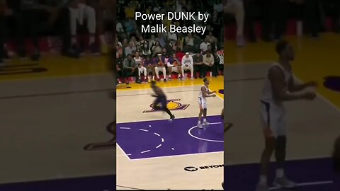 #insane #power #dunk #by #Malik #Beasley #nba #basketball #league#pass