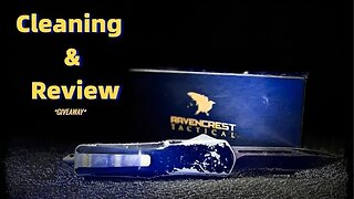 RavenCrest Tactical OTF Knife Review/Cleaning