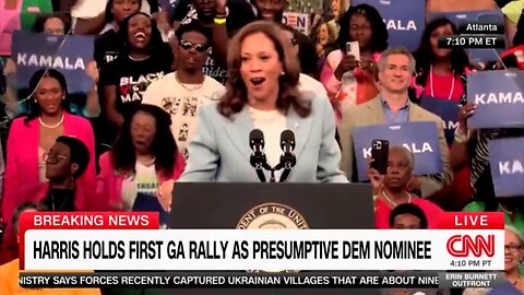 Kamala Harris Unveils A New, Pandering, Fake Accent In Atlanta