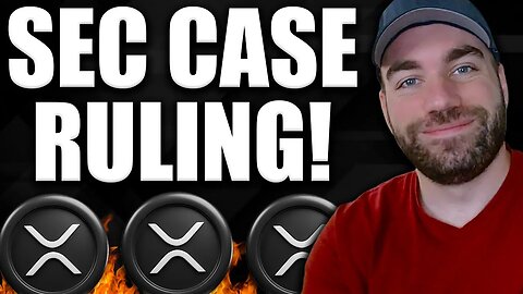 XRP RIPPLE VS. SEC CASE RULING THIS MONTH?! IF THIS HAPPENS, IT'S ABOUT TO GET CRAZY!