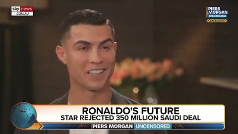 ❤️😍❤️💕Cristiano Ronaldo snubbing €350 million Saudi Arabia deal💕❤️💕❤️