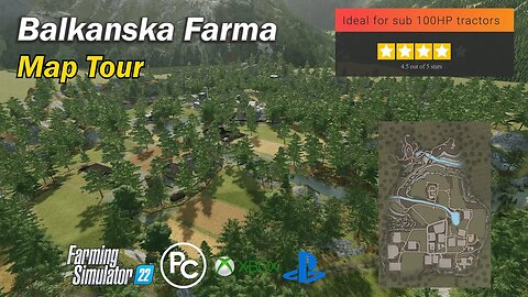 Balkanska Farma | Map Tour | Farming Simulator 22