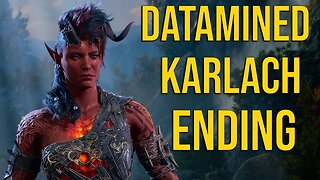Baldur's Gate 3 | Datamined Karlach Ending (SPOILERS)