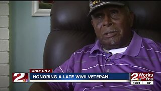 Honoring a late WWII veteran