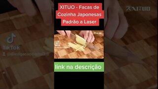 XITUO - Facas de Cozinha Japonesas Padrão a Laser Adamascado