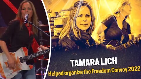 Tamara Lich gives a powerful speech on her Freedom Convoy journey