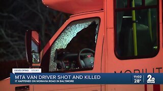 MTA van driver shot and killed
