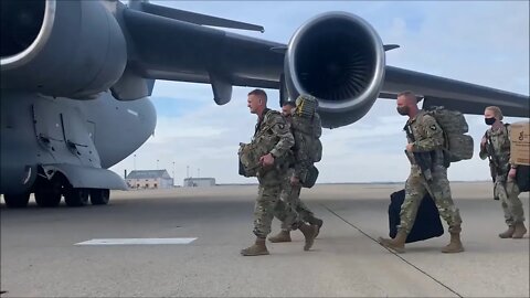 101st Airborne Soldiers Deploy to Europe in Support of Joint Task Force Dragon